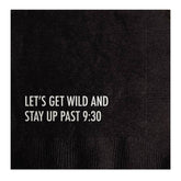 Get Wild Cocktail Napkin